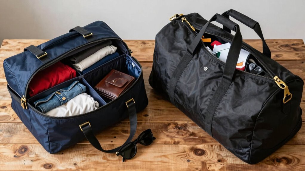 bag organization comparison