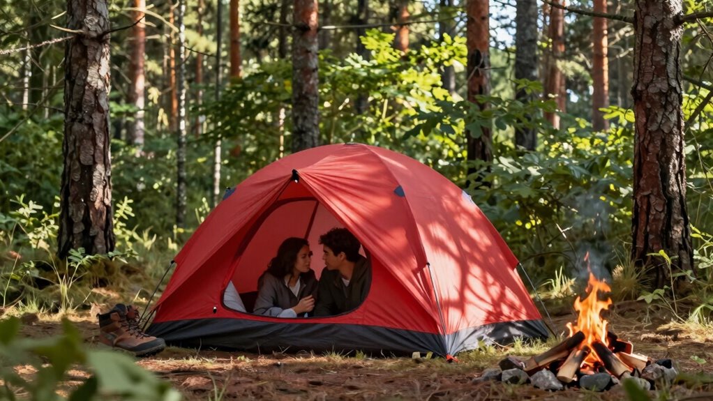 choose comfortable weatherproof tent