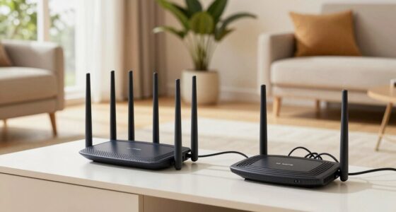 comparing mesh and router
