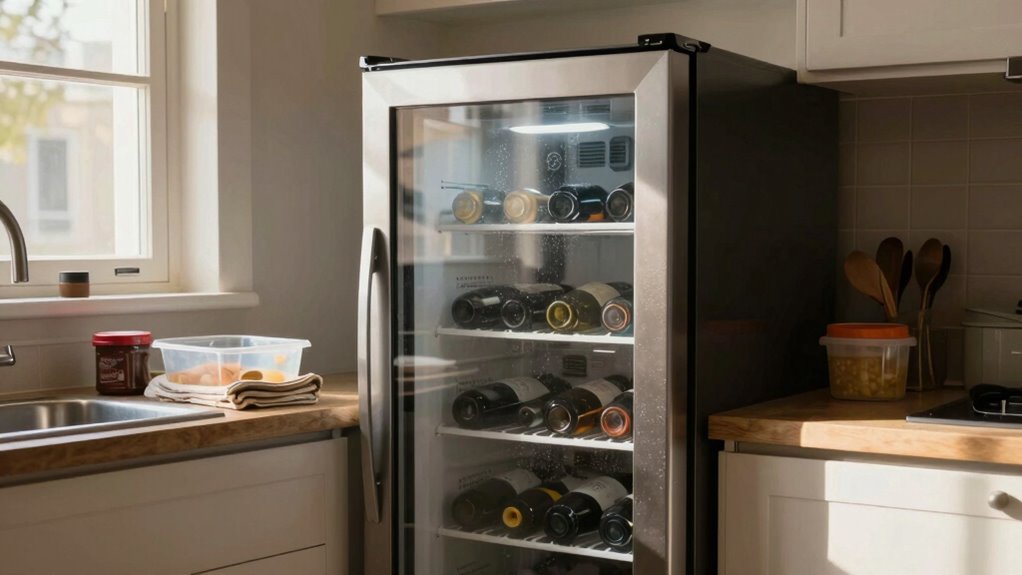 ensure proper fridge ventilation