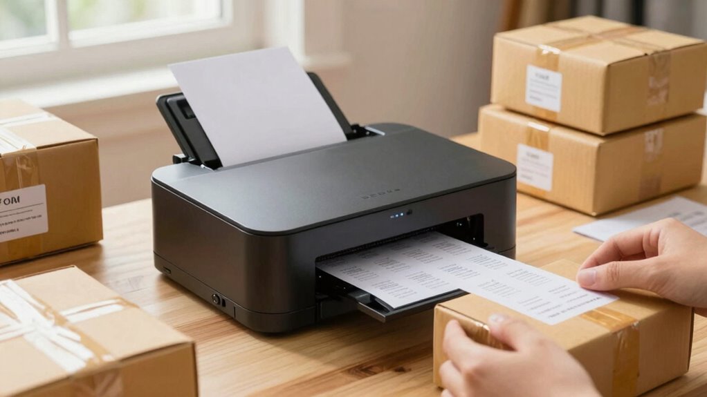 fast efficient label printing