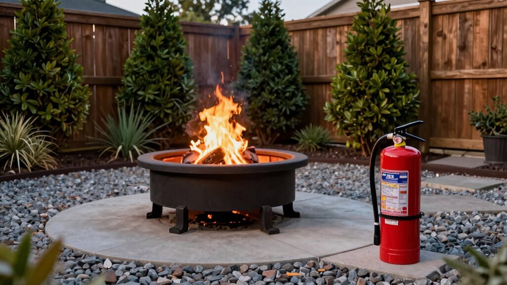 follow local fire regulations