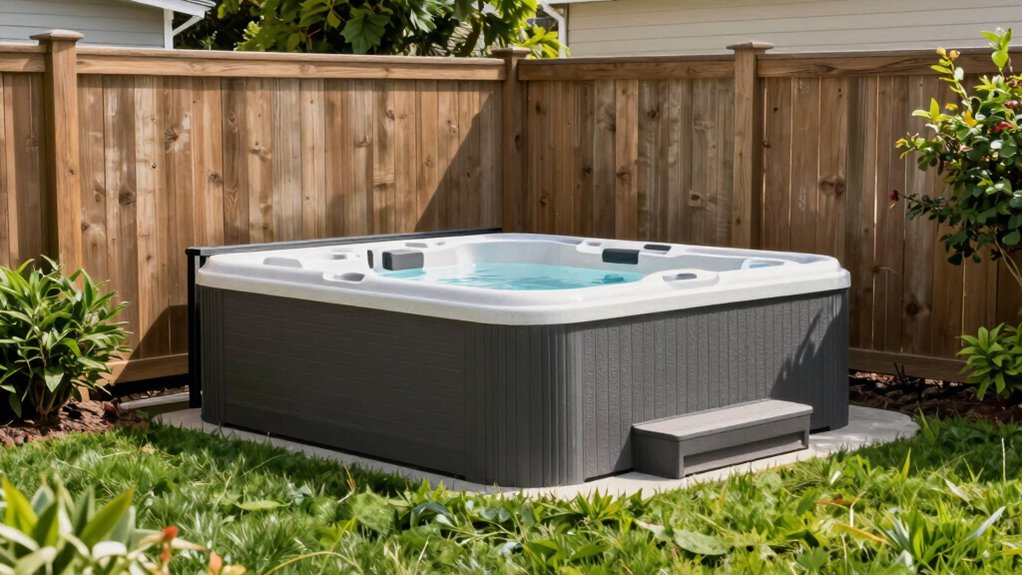 hot tub property line regulations
