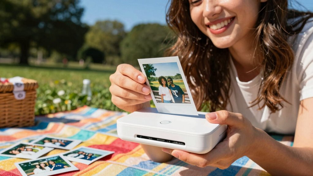 instant portable photo printing