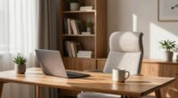 inviting and modern workspace