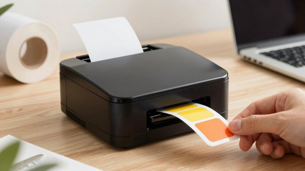 label printer setup and customization
