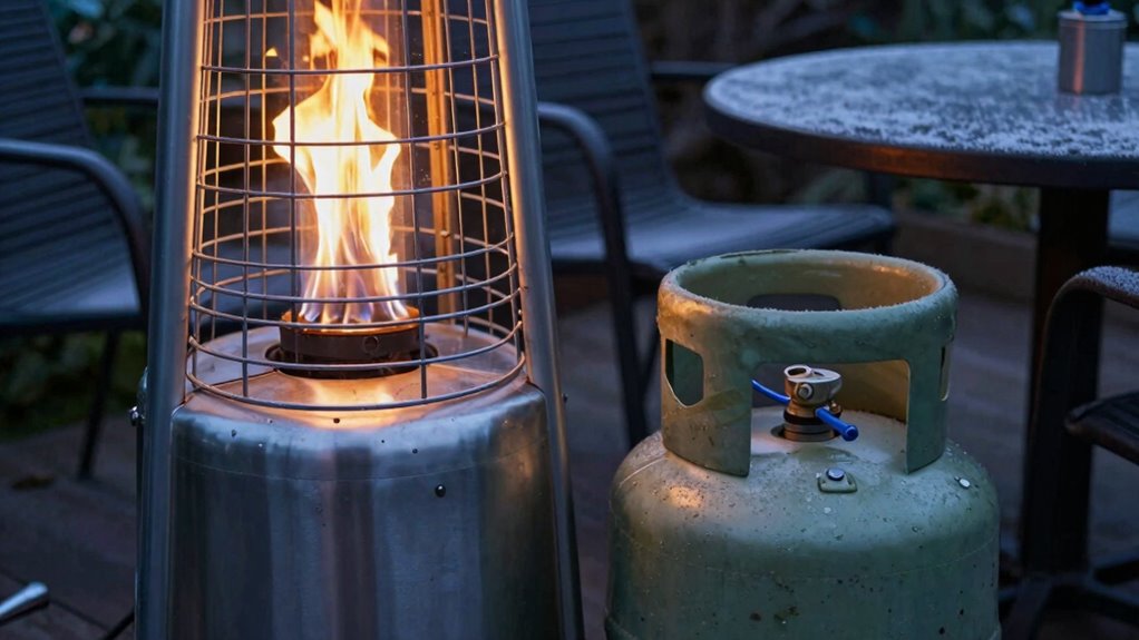 match heater to fuel source