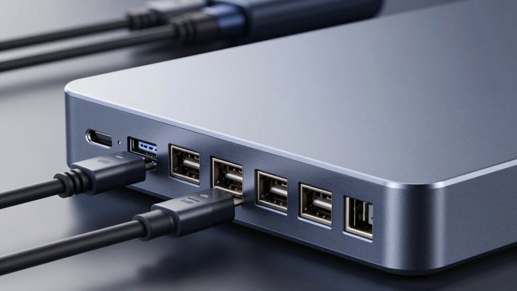 matching ports to peripherals