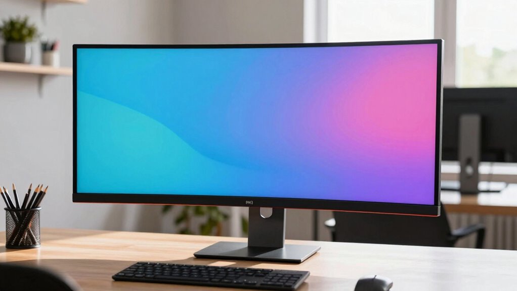 monitor size based on distance