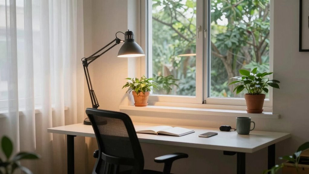 optimal lighting for focus