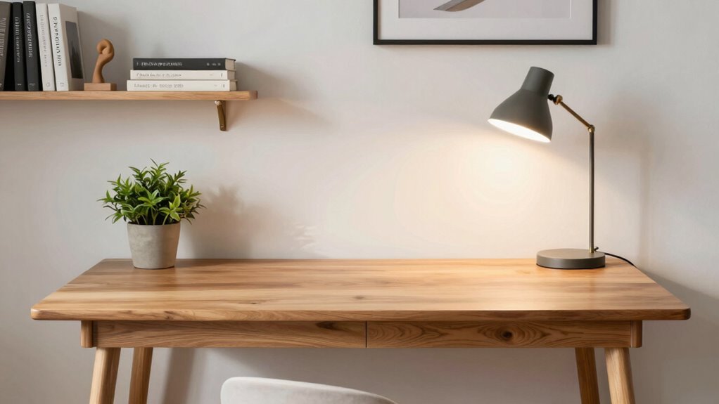 organized calm focused workspace
