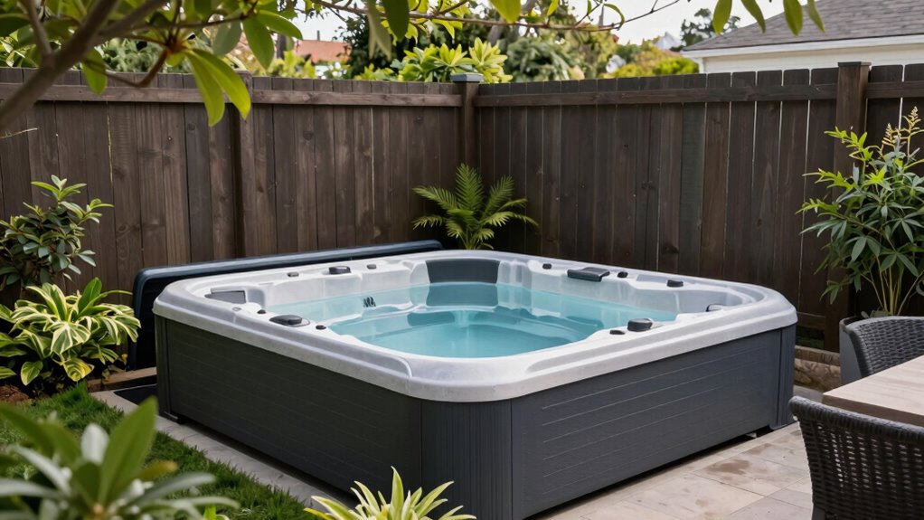 privacy through landscape design