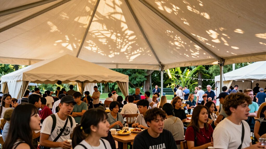 proper tent size ensures event balance