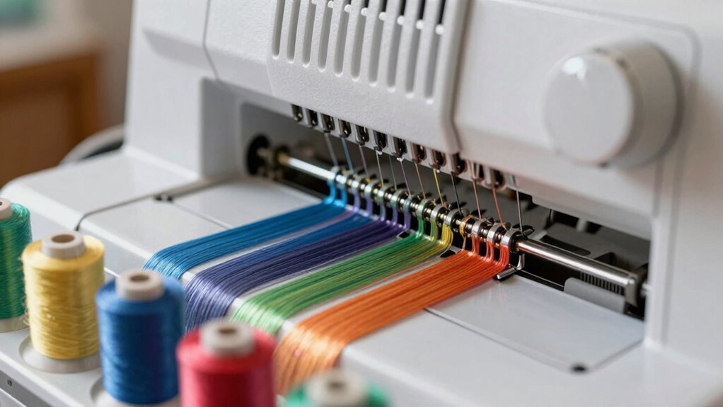 proper threading and tension control