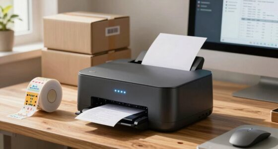 silent label printer efficiency