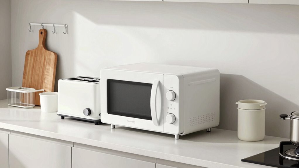 smart clutter free countertop organization