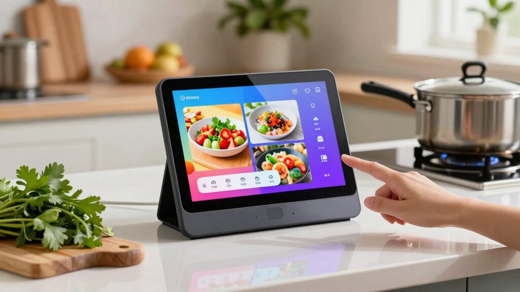 smart display kitchen assistance