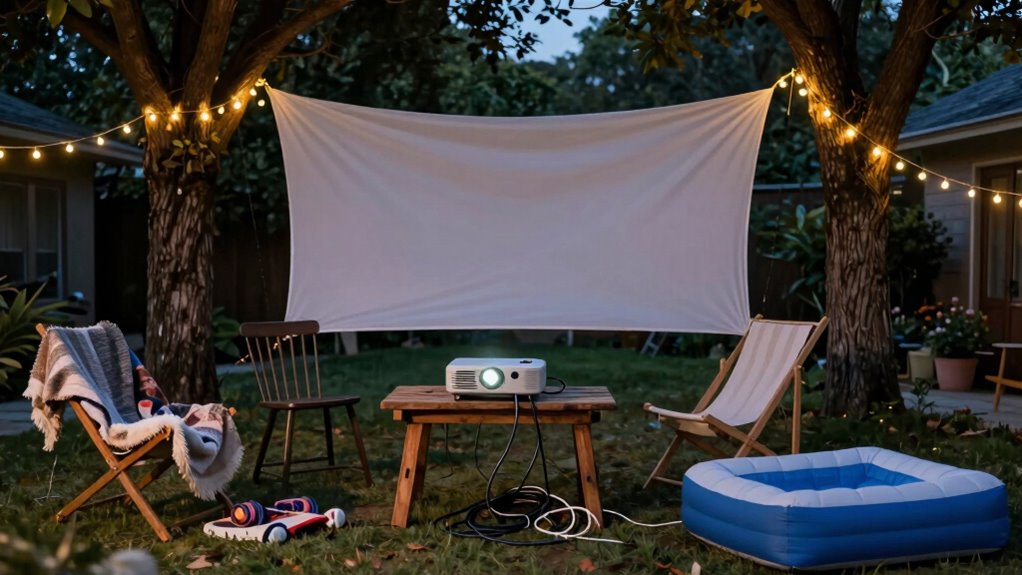 test equipment for movie night