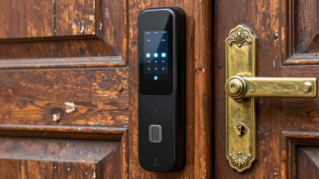 traditional and smart locks