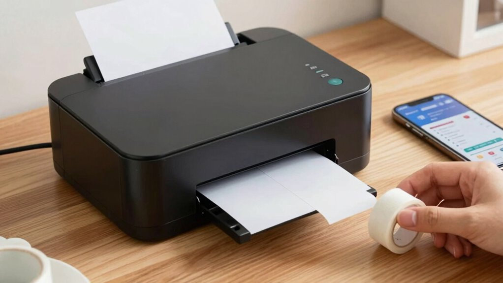 troubleshoot label printing issues