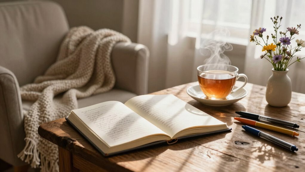 begin journaling for calm