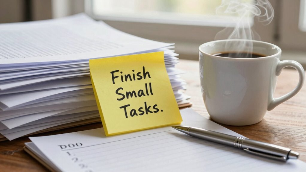 breaking tasks boosts motivation