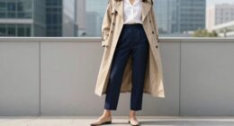chic flat shoe outfits