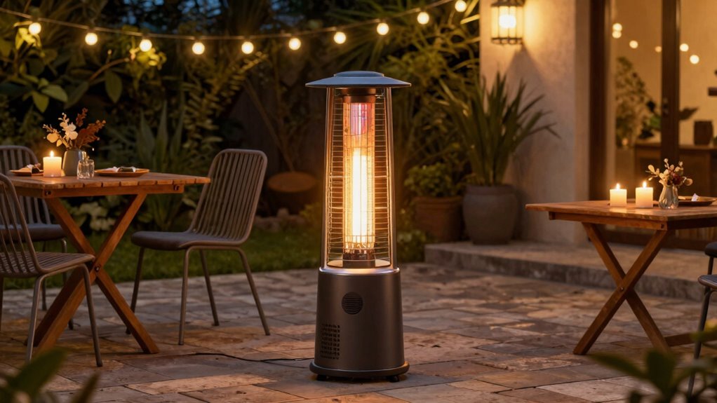 choosing safe stylish patio heaters