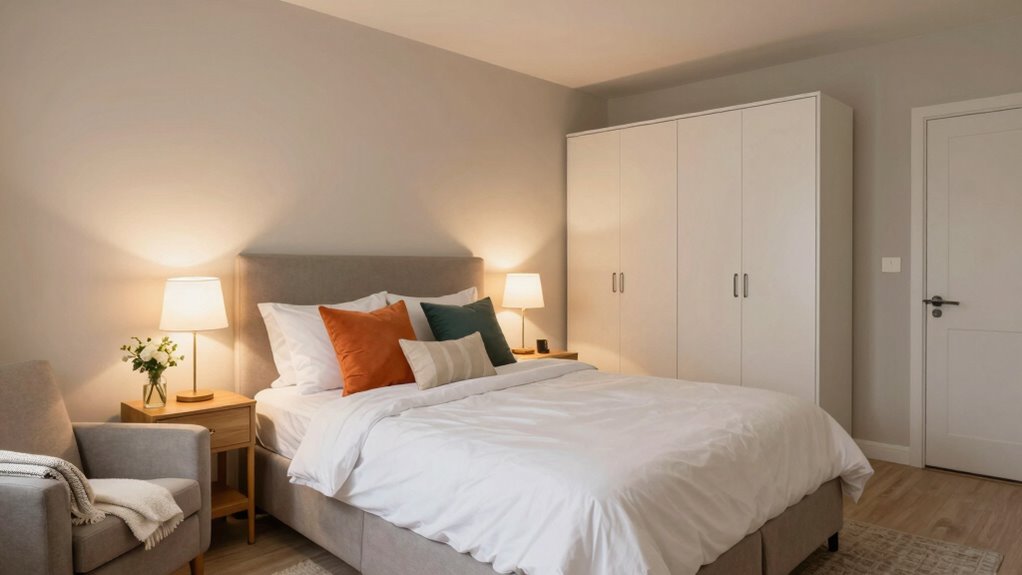 comfortable organized inviting space