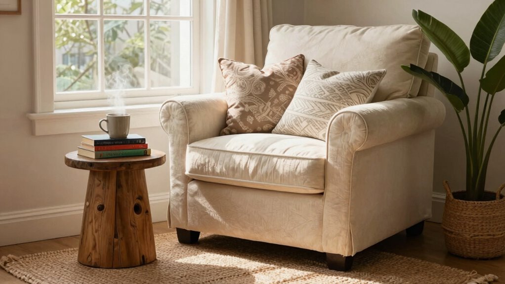 cozy personalized reading retreat