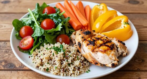 healthy colorful portioned simple