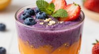 hearty visually appealing smoothie