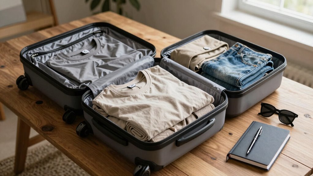 light versatile organized packing