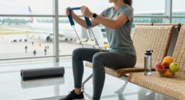 maintain healthy routines abroad