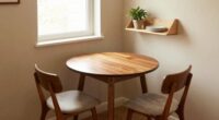 maximize small dining space