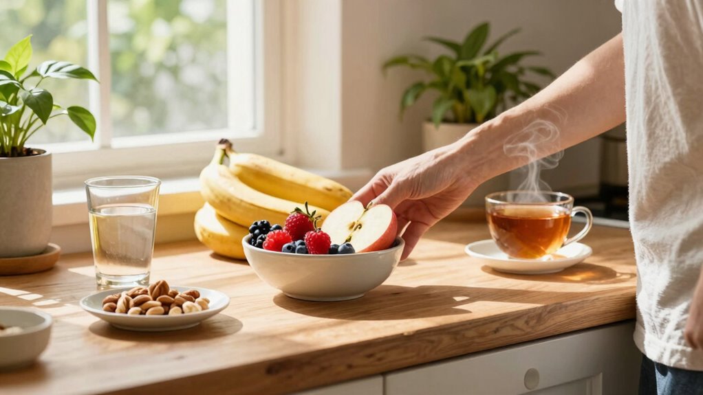 mindful snacks and hydration