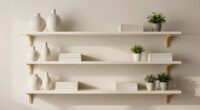 minimalist shelf styling tips