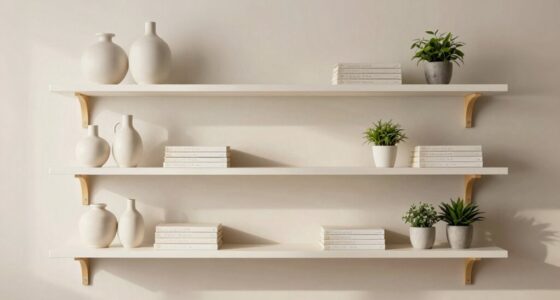 minimalist shelf styling tips