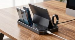 organized device charging station