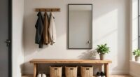 organized entryway makeover ideas
