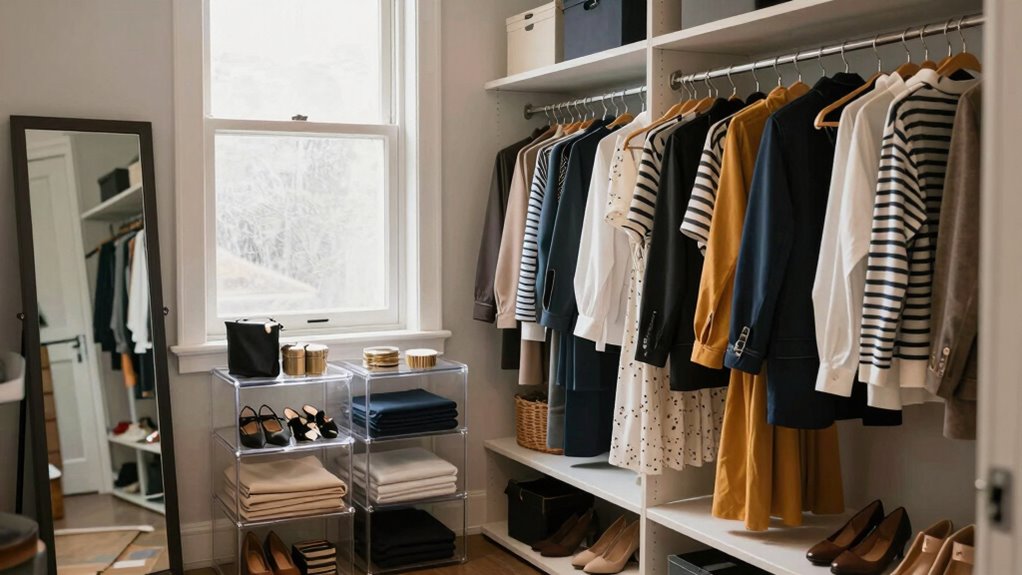 organized seasonal wardrobe rotation