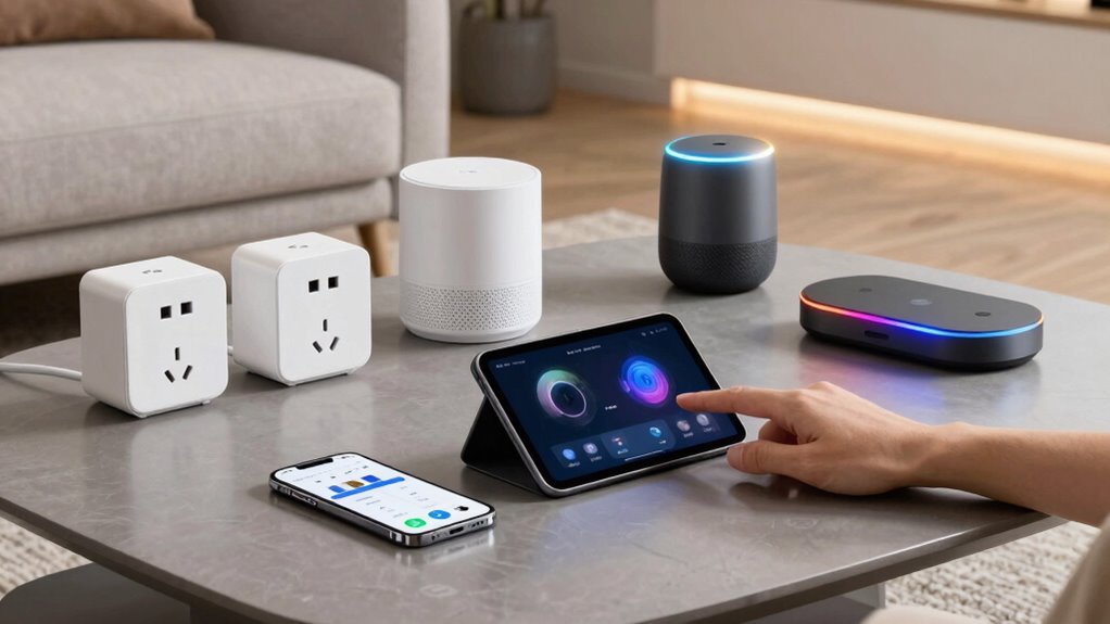 organized smart home setup