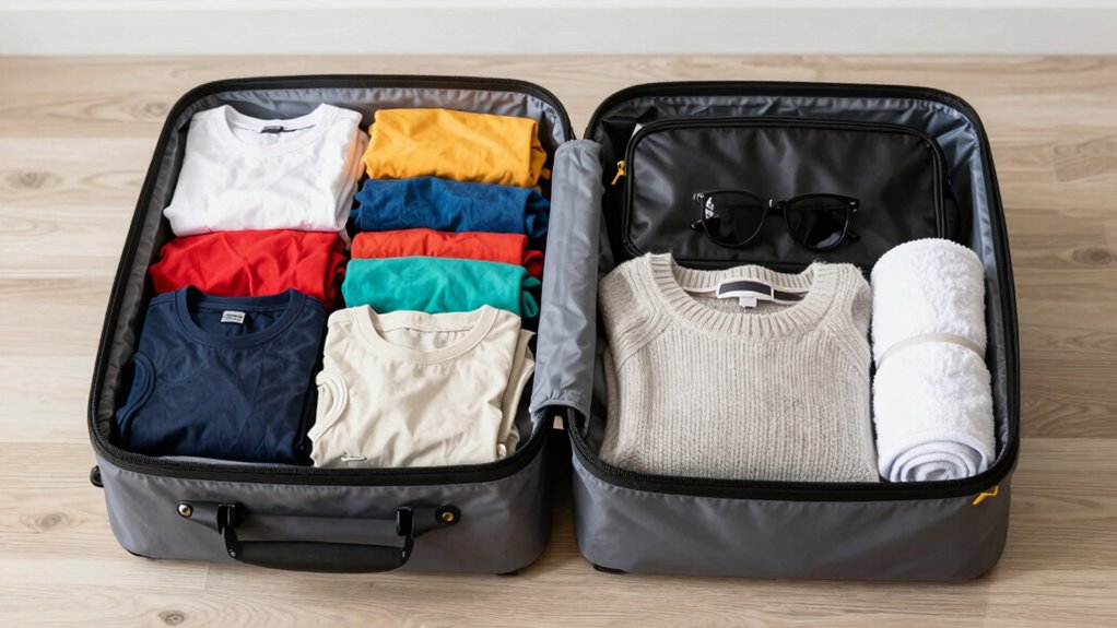 pack first avoid rush