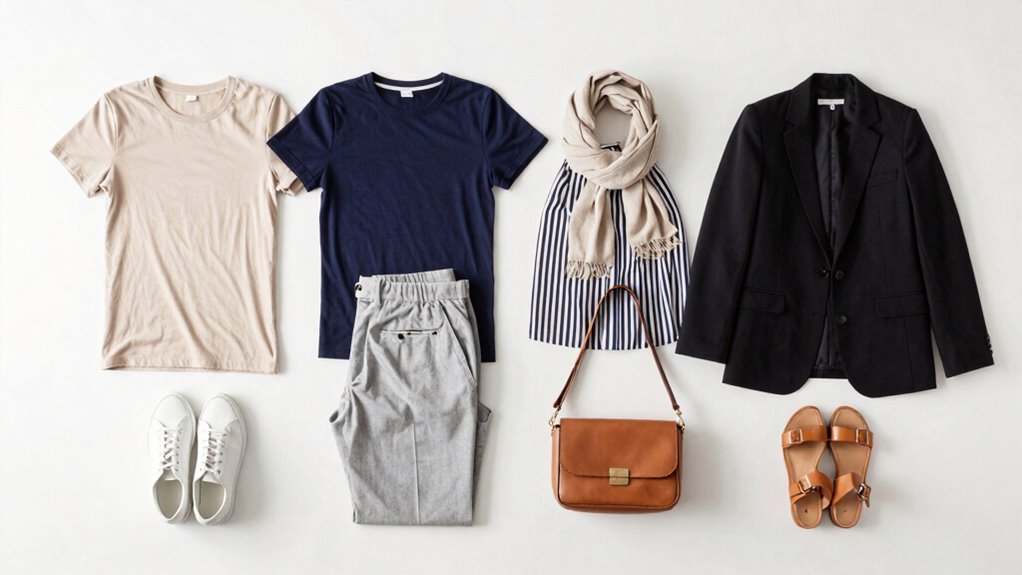 pack versatile lightweight clothing