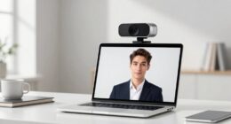 professional look with webcam