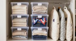 protective seasonal clothing storage