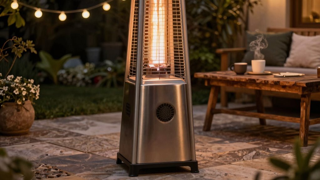 safe efficient outdoor heating