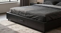 sleek storage bed options