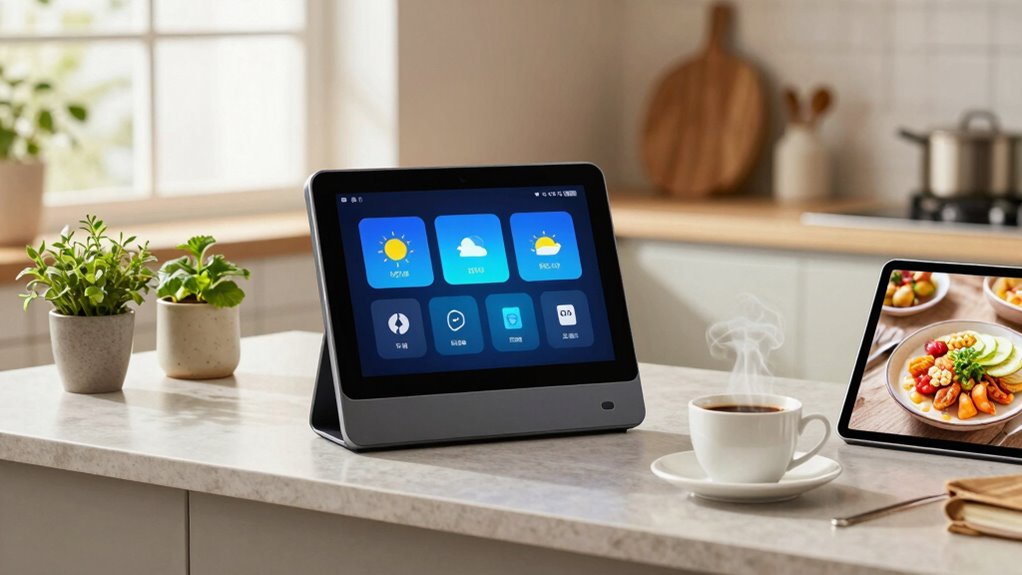 smart displays enhance home automation