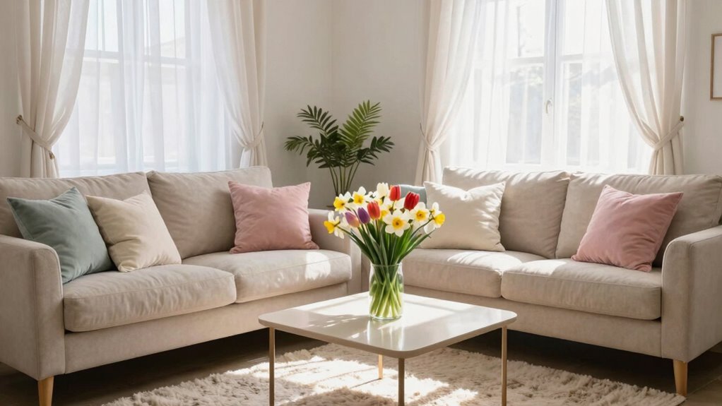 spring cleaning and natural decor